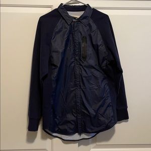 Kith windbreaker. Navy. Size L. Worn.